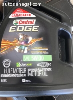 Huile moteur castrol 5w30 edge